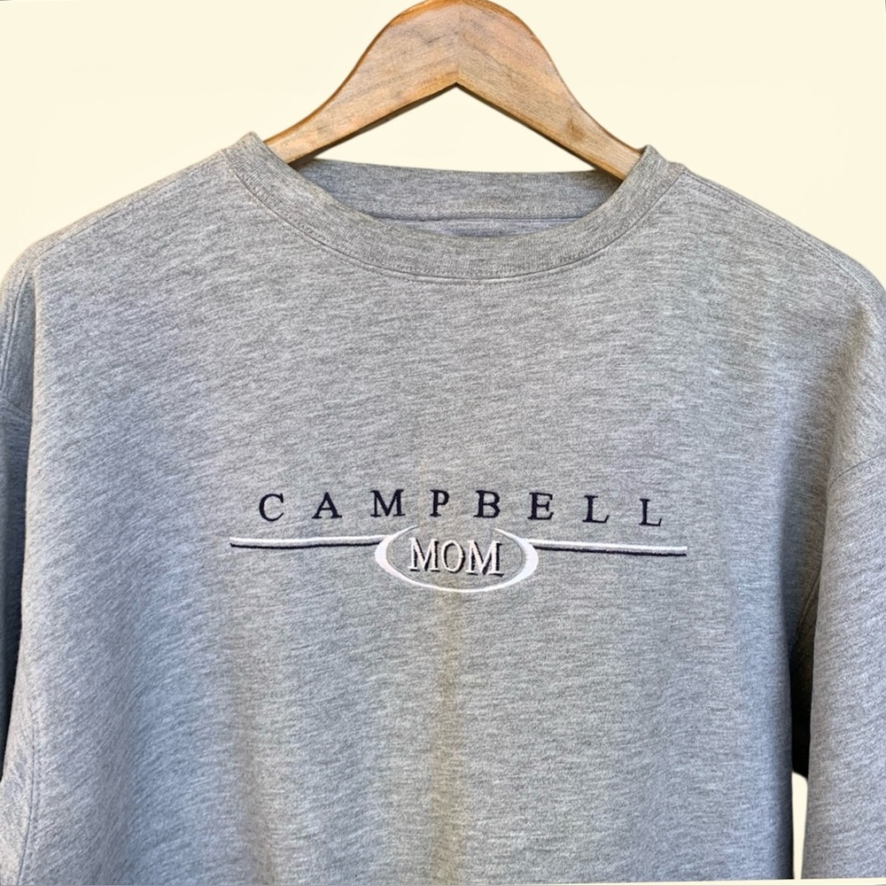 Campbell University Mom Jansport Embroidered Sweatshirt